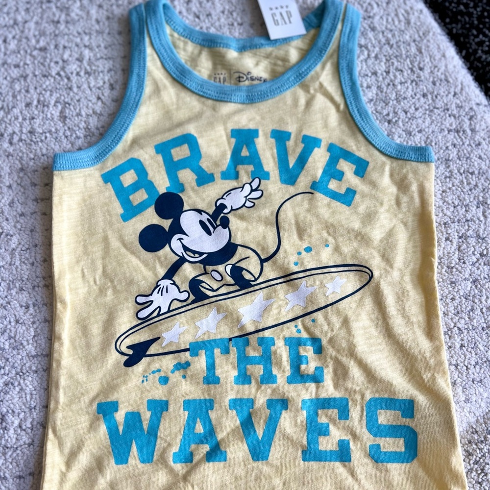 Brand new! Toddler boy’s Gap Mickey Mouse tank
